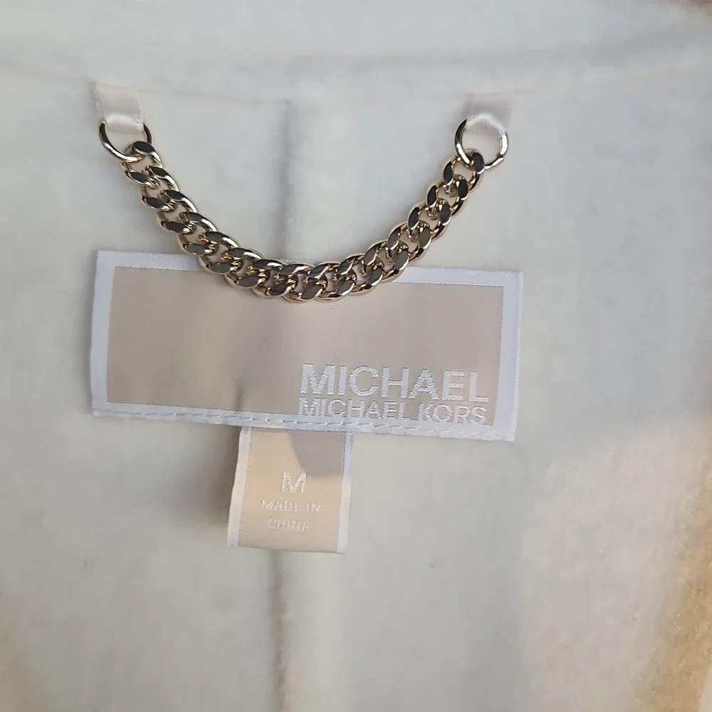 Gorgeous Michael Kors Wool Blend Coat Medium